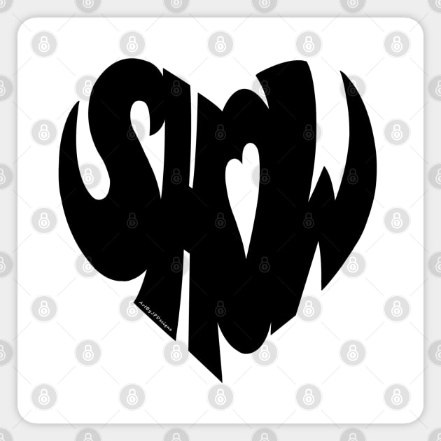 Show Love Sticker by ArtByJPDesigns